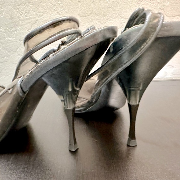 Silver Rhinestone Heels - Picture 2 of 3